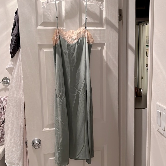 Mes Demoiselles Silk Slip Dress Size 8 - Picture 2 of 2